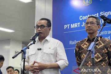 Menhub sebut pembangunan MRT Fase 2A berkat keuletan Pemprov DKI