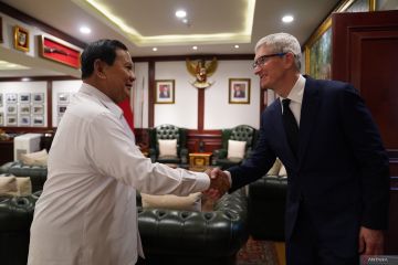 Apple ajak Prabowo kerja sama di bidang pengembangan teknologi