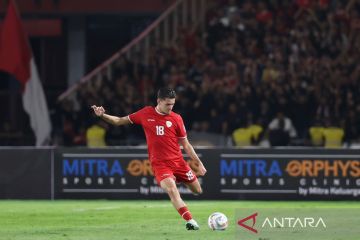 Justin Hubner dimainkan sejak awal untuk pertandingan lawan Yordania