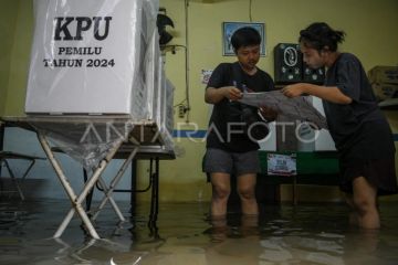 KPU Jakbar siapkan rencana cadangan untuk antisipasi TPS rawan banjir