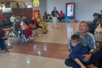 Jumlah pemudik di Bandara SSK II Pekanbaru capai 157.480 orang