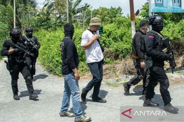 Penggeledahan rumah terduga anggota Jamaah Islamiyah di Sigi