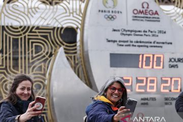 Prancis berbenah jelang 100 hari pembukaan Olimpiade Paris