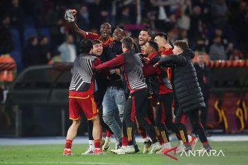 AS Roma lolos ke semifinal setelah menang agregat 3-1 lawan AC Milan