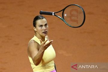 Sabalenka singkirkan Ostapenko untuk melesat ke semifinal Italian Open