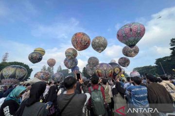 AirNav: 30 laporan penerbangan balon udara liar periode Lebaran 2024