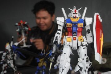Serunya kontes robot Gundam di Malang