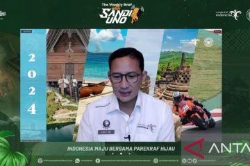 Menparekraf akui ada rapat yang bahas dana pariwisata berkelanjutan