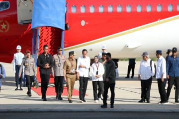 Tiga Menteri dampingi kunjungan kerja Presiden Joko Widodo di Sulbar