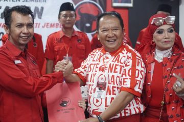 Bupati Jember maju pilkada 2024 dengan mendaftar di PDIP 