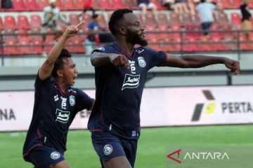 Arema jaga asa bertahan di Liga 1 setelah tekuk Borneo 2-1