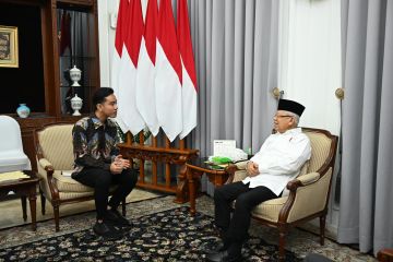 Gibran dapat wejangan dari Ma'ruf pentingnya sinergi presiden-wapres