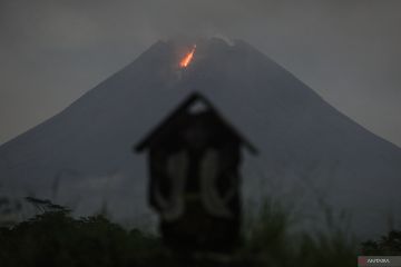 Suplai magma Gunung Merapi masih berlangsung