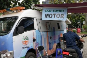 Jakbar lakukan uji emisi untuk tekan polusi akibat gas buang kendaraan