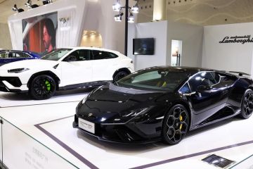 Lamborghini tampilkan lini kendaraan listrik hybrid pertama di Beijing
