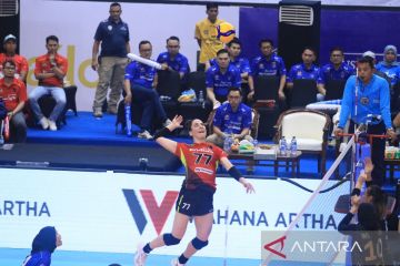 Jakarta Pertamina Enduro tundukkan juara bertahan Bandung BJB, 3-1