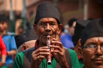 Melihat perayaan Festival Lava Jatra di Nepal