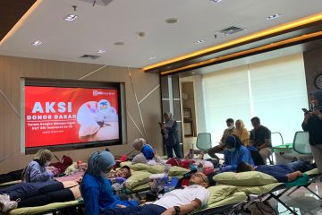 BRI Insurance gelar donor darah, bentuk kepedulian di momen HUT ke-35