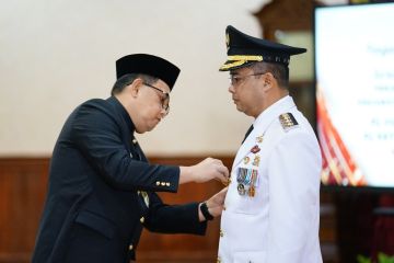 Pj Gubernur Jatim lantik Eddy Supriyanto sebagai Pj Wali Kota Madiun