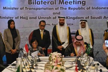 Indonesia dan Arab Saudi perluas kerja sama bidang penerbangan