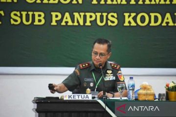 Pangdam XIII/Merdeka pimpin sidang Pantukhir Cata PK TNI AD  2024