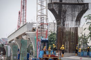 LRT jalur Velodrome-Manggarai ditarget tes track pada September 2024