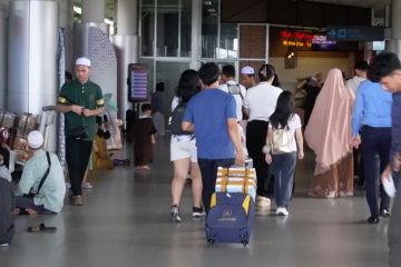 Bandara Depati Amir Bangka prediksi puncak arus balik pada H+4 Lebaran