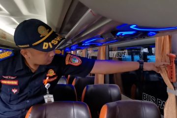 Dishub Solo gencarkan pemeriksaan bus angkutan Lebaran 2024