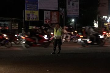 H-4 Lebaran, arus lalin Simpang Kanggraksan Cirebon naik 80 persen