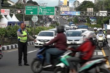 Hari terakhir libur Lebaran, jalur Puncak kembali normal dua arah