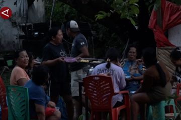 Jumlah pengungsi erupsi Gunung Ruang turun dalam sepekan