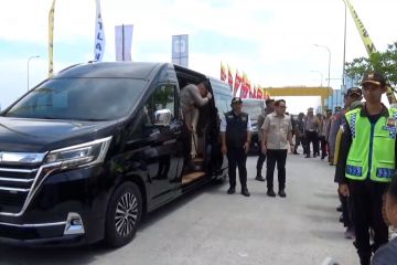 Kapolda Jatim pantau arus mudik di perbatasan Jatim-Jateng