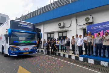 Kemenhub berangkatkan 25 bus balik gratis dari Terminal Tirtonadi Solo