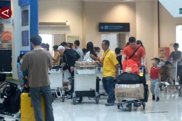 Lonjakan penumpang di Bandara Depati Amir tak hanya karena Lebaran