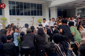 Prabowo-Gibran hingga Anies-Imin hadir di KPU untuk sidang pleno