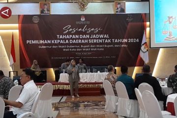 KPU Malut sosialisasi Pilkada 2024 dan evaluasi kinerja penyelenggara