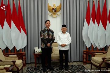 Minta bimbingan, Gibran Rakabuming temui Wapres Ma'ruf Amin