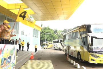 Partai Golkar lepas 20 bus dalam program mudik gratis 2024