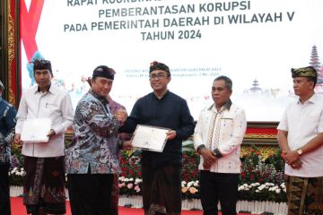 Denpasar raih penghargaan KPK terkait penertiban utilitas perumahan