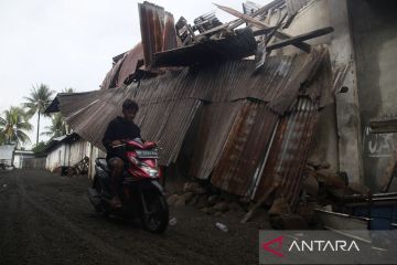 Ribuan rumah rusak terdampak erupsi Gunung Ruang