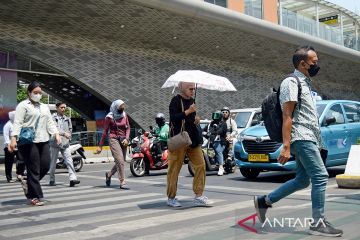 Jakarta masuk kota paling berpolusi nomor satu di dunia Minggu pagi
