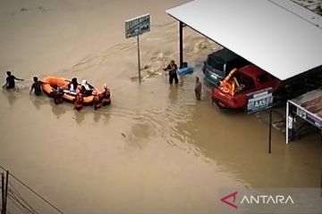 91 korban banjir di Sulsel selamat dan 7 dalam pencarian