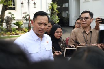 Menteri ATR percepat pengadaan lahan relokasi bagi korban Gunung Ruang