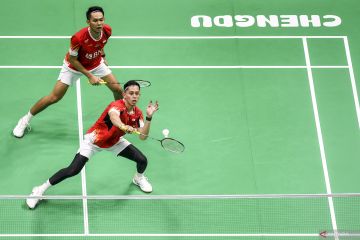 Fajar/Rian segel tiket semifinal usai atasi Liang Wei/Wang Chang