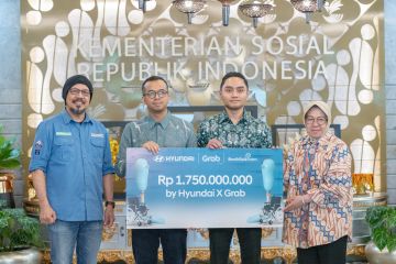 Hyundai, Grab, dan BenihBaik salurkan bantuan senilai Rp1,75 miliar