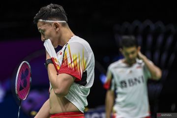 Fajar/Rian wakil terakhir Indonesia di perempat final Singapore Open