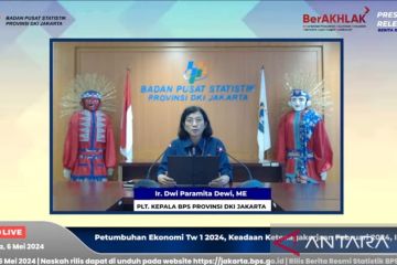 Ekonomi Jakarta tumbuh 4,78 persen pada kuartal I-2024