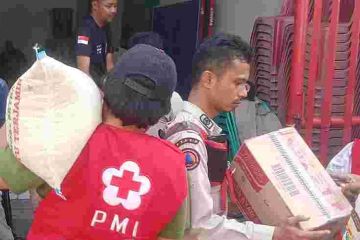 Korban kebakaran di Cengkareng Jakbar dapat bantuan logistik