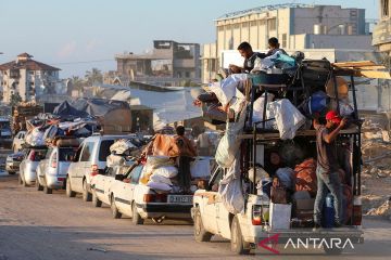 Isreal siap serang Kota Rafah, ribuan pengungsi mulai melarikan dari Kota Gaza selatan itu