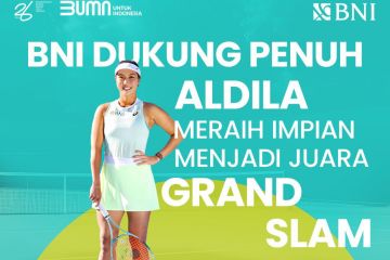 BNI dukung penuh Aldila raih impian juara Grand Slam